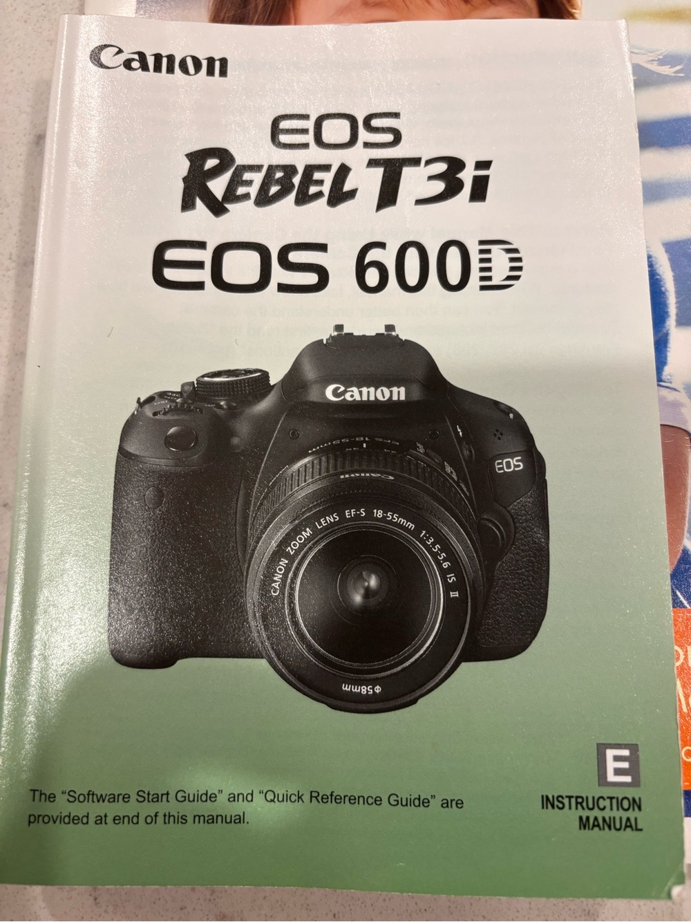Canon EOS Rebel T3i / EOS 600D Camera - Black